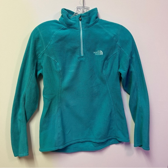 The North Face Tops - The North Face: Blue Zip Jacket Pullover